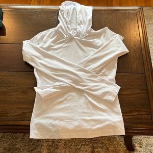 Alosoft hooded running top
